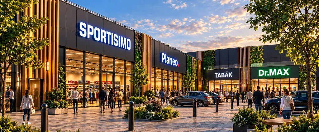 C8 Park Boskovice – hlavní retailová pasáž